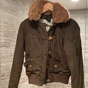 Guess Jeans Jacket - Olive Forest Green